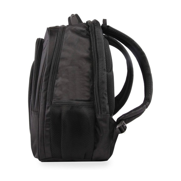 Perry Ellis Unisex M146 Black Business Laptop Backpack - Picture 4 of 15